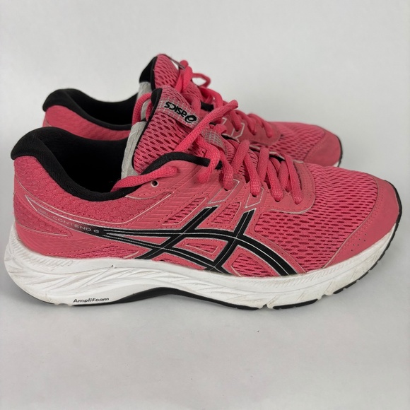 ASICS, Gel-Contend 6, Running Shoes - Women’s Size 6.5 - Hot Pink/Black - Picture 1 of 11